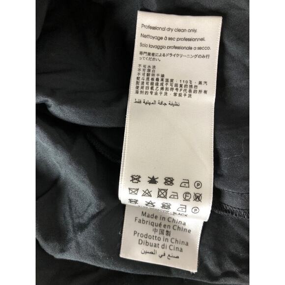 3.1 Phillip Lim Poplin Overlay Dress Boxy Topstitching Mini Black 6 - Picture 8 of 9